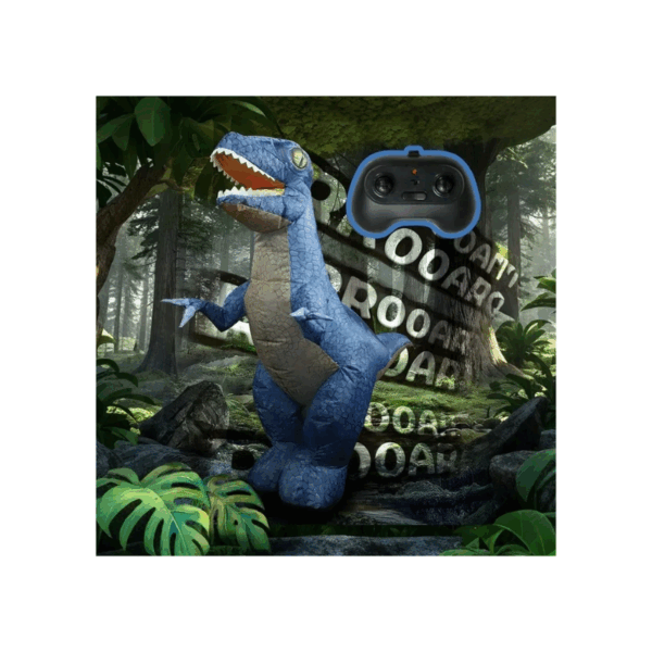 Juguete Dinosaurio Eléctrico Inflable Recargable Con Control