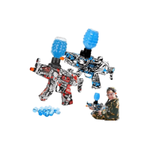 Pistola Juguete Ametralladora Automatica Balas Hidrogel Usb