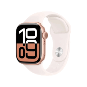 Apple Watch S10 (GPS+Cell) Caja Alumínio Rose Gold 42MM Pulsera s/M s. Band Light Blush