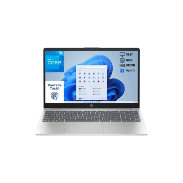 Notebook HP 15-FD0150WM Intel Core i5-1334U/ 8GB/ 512GB SSD/ 15.6" Touch FHD/ W11