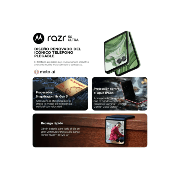 Celular Motorola Razr 50 Ultra XT-2451 Dual Chip 512GB 5G