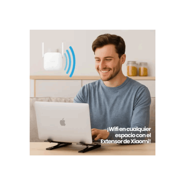 REPETIDOR WIRELESS XIAOMI WIFI RANGE EXTENDER N300 RD10M – 300MBPS – 2 ANTENAS – BLANCO