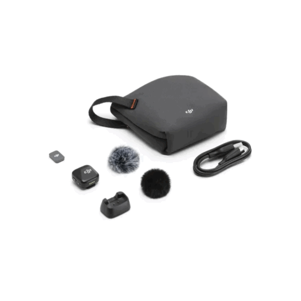 Micrófono de solapa DJI Transmisor Infinity Negro