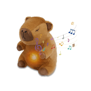 PELUCHE DE CARPIBARA QUE RESPIRA - CON 3 PILAS AAA